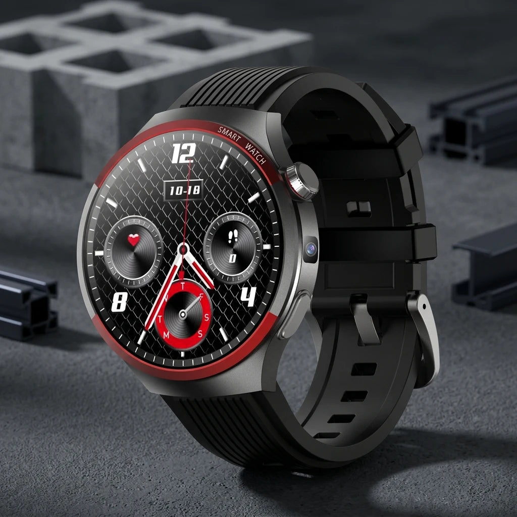 Iwonlex MT106 4G GPS Smartwatch | Waterproof Fitness Tracker & SOS Alarm