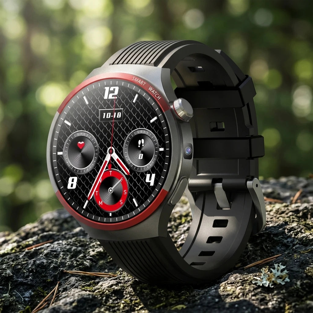 Iwonlex MT106 4G GPS Smartwatch | Waterproof Fitness Tracker & SOS Alarm