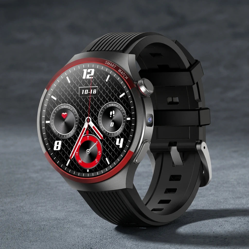 Iwonlex MT106 4G GPS Smartwatch | Waterproof Fitness Tracker & SOS Alarm