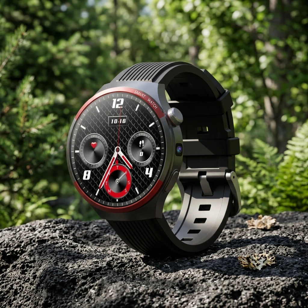 Iwonlex MT106 4G GPS Smartwatch | Waterproof Fitness Tracker & SOS Alarm