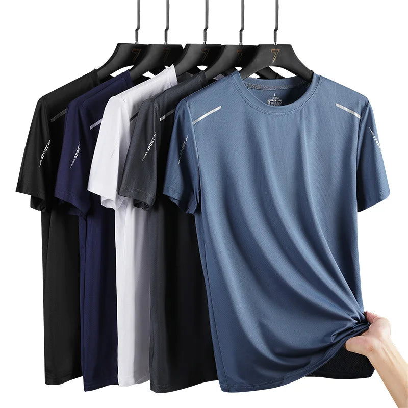 CHRLCK Men's Quick-Dry Outdoor T-Shirt | Breathable Running & Hiking Tee