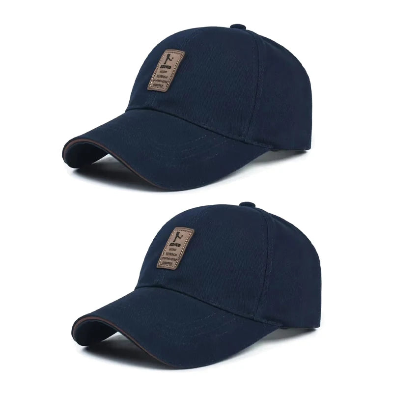 Men's Cotton Baseball Cap | Adjustable Sun Hat for Sports & Everyday Wear