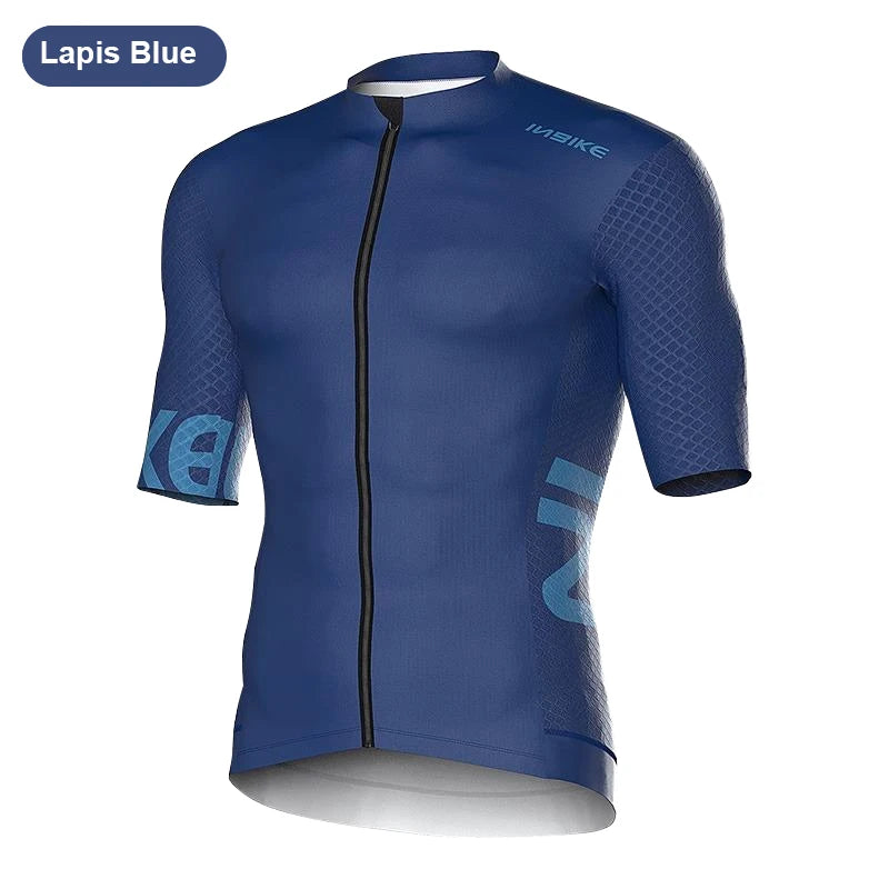 INBIKE Men's Short Sleeve Cycling Jersey | Road & MTB Bike Sportswear