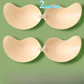 Invisible Strapless Push-Up Bra | Silicone Self-Adhesive Backless Bra