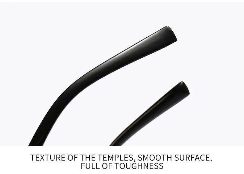 Rimless Rectangle Sunglasses | Unisex Small Square Sun Glasses