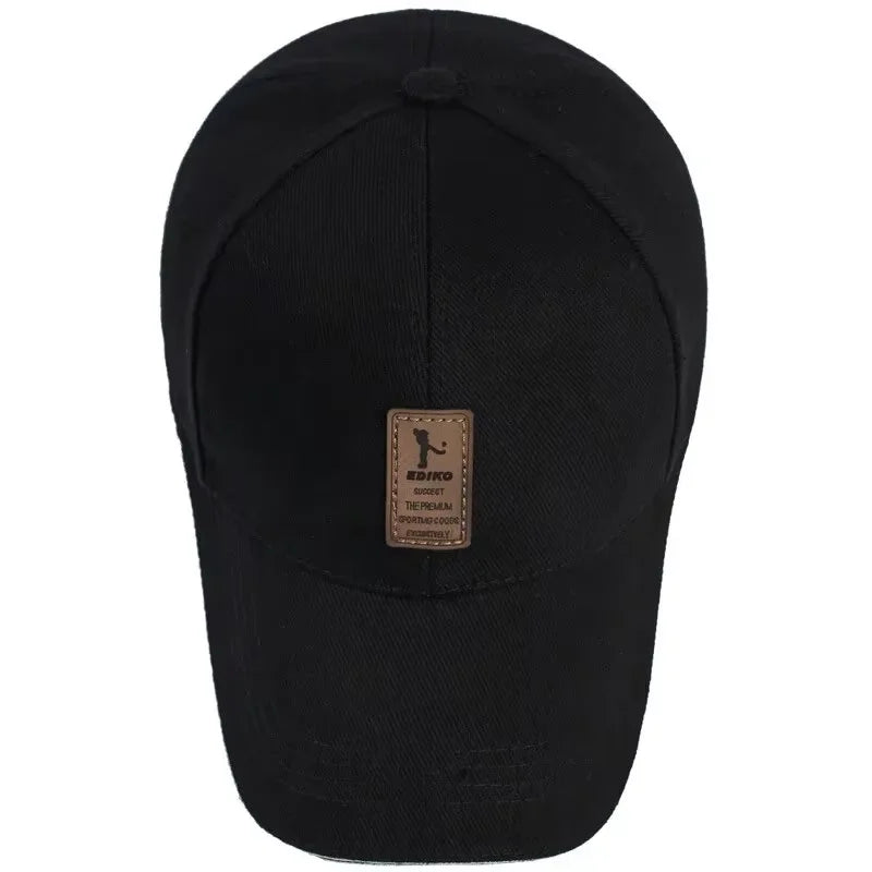 Men's Cotton Baseball Cap | Adjustable Sun Hat for Sports & Everyday Wear
