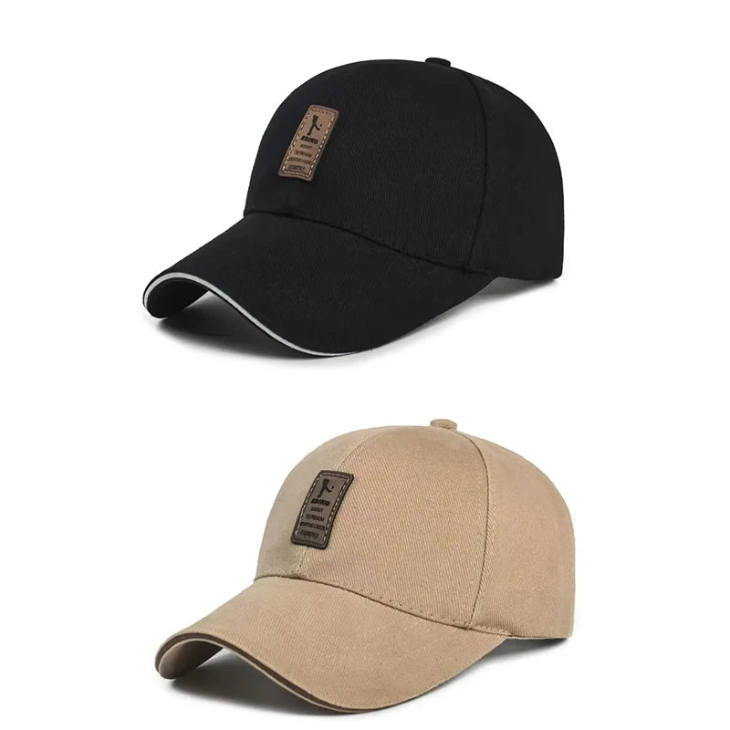 Men's Cotton Baseball Cap | Adjustable Sun Hat for Sports & Everyday Wear
