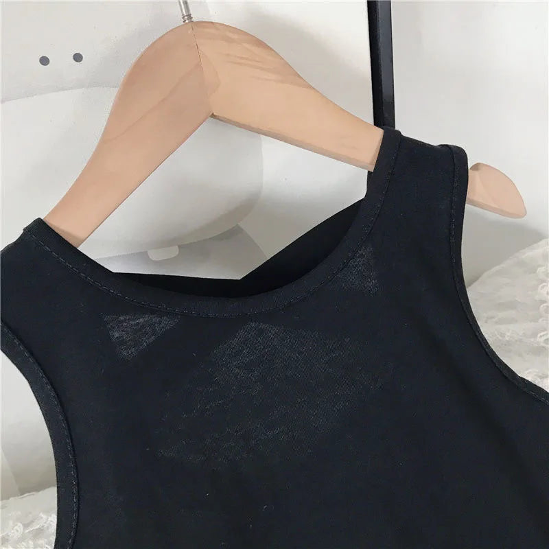 Girls Elegant Black Tutu Backless Party Dress