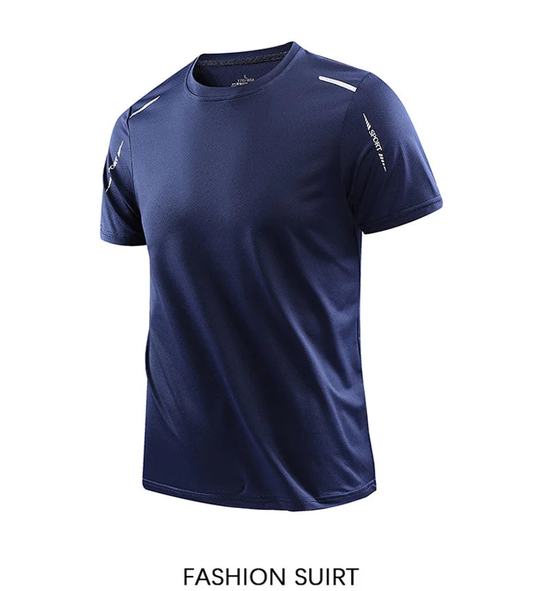 CHRLCK Men's Quick-Dry Outdoor T-Shirt | Breathable Running & Hiking Tee