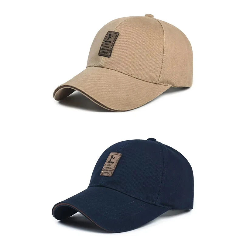 Men's Cotton Baseball Cap | Adjustable Sun Hat for Sports & Everyday Wear