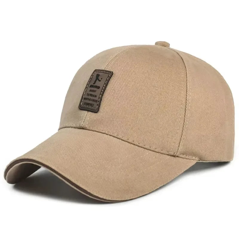 Men's Cotton Baseball Cap | Adjustable Sun Hat for Sports & Everyday Wear