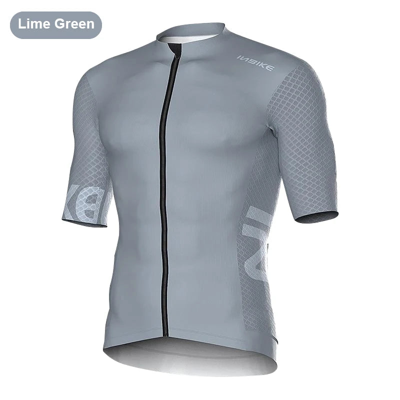 INBIKE Men's Short Sleeve Cycling Jersey | Road & MTB Bike Sportswear