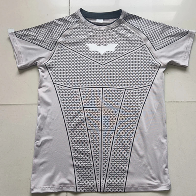 Men's Compression Short-Sleeve Athletic T-Shirt | Quick-Dry Gym & Running Top