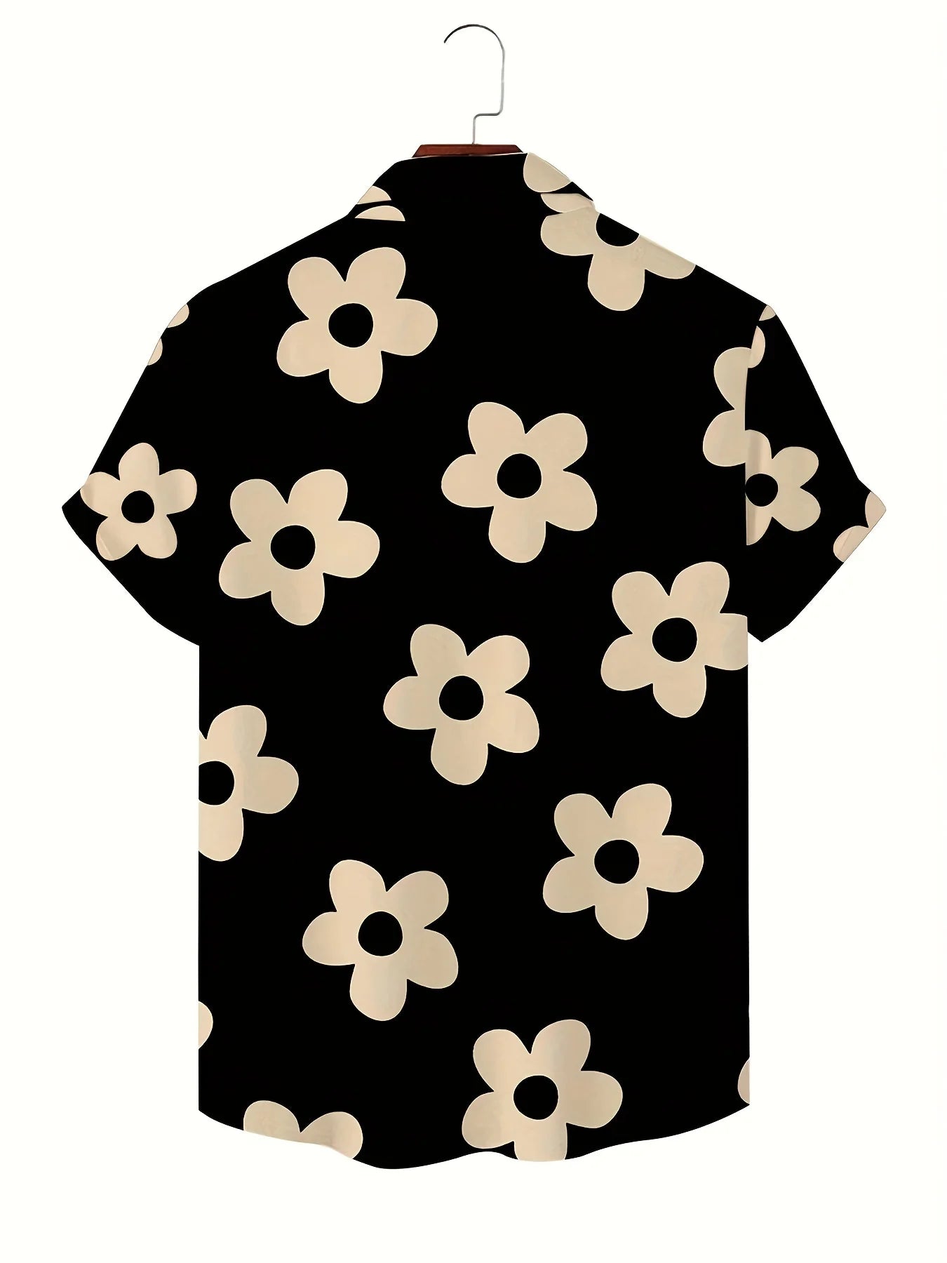 Men's 3D Floral Print Hawaiian Shirt | Oversized Beach Vacation Shirt