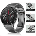 Mamiri-Store Official No-Gap Stainless Steel Band for Huawei Watch GT4 & GT5 46mm