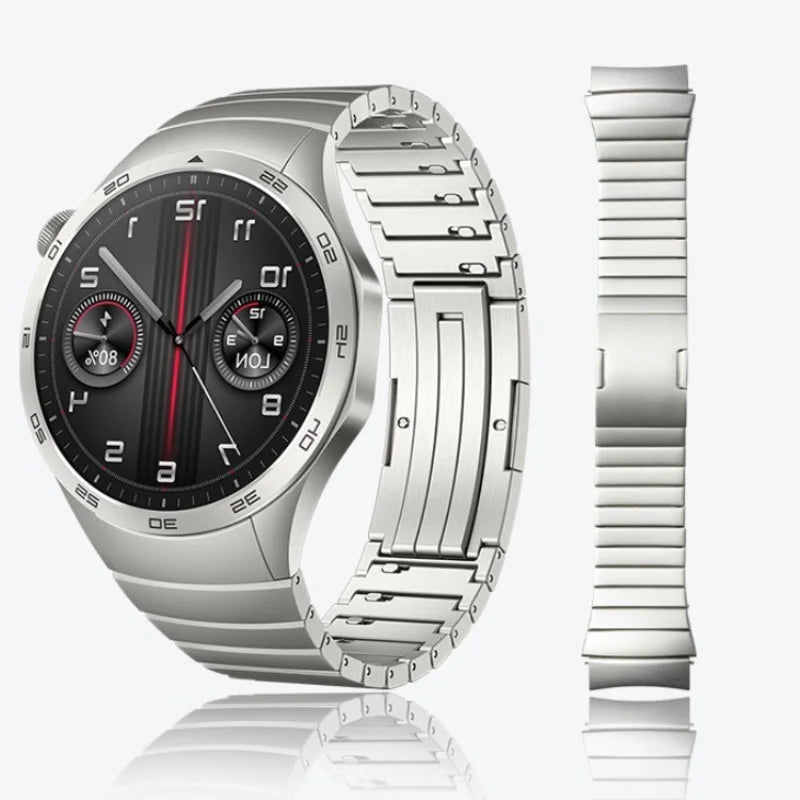 Mamiri-Store No-Gap Stainless Steel Band for Huawei Watch GT4 & GT5 46mm