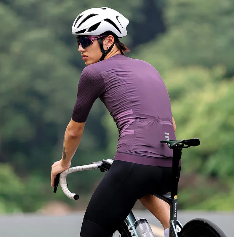 INBIKE Men's Short Sleeve Cycling Jersey | Road & MTB Bike Sportswear