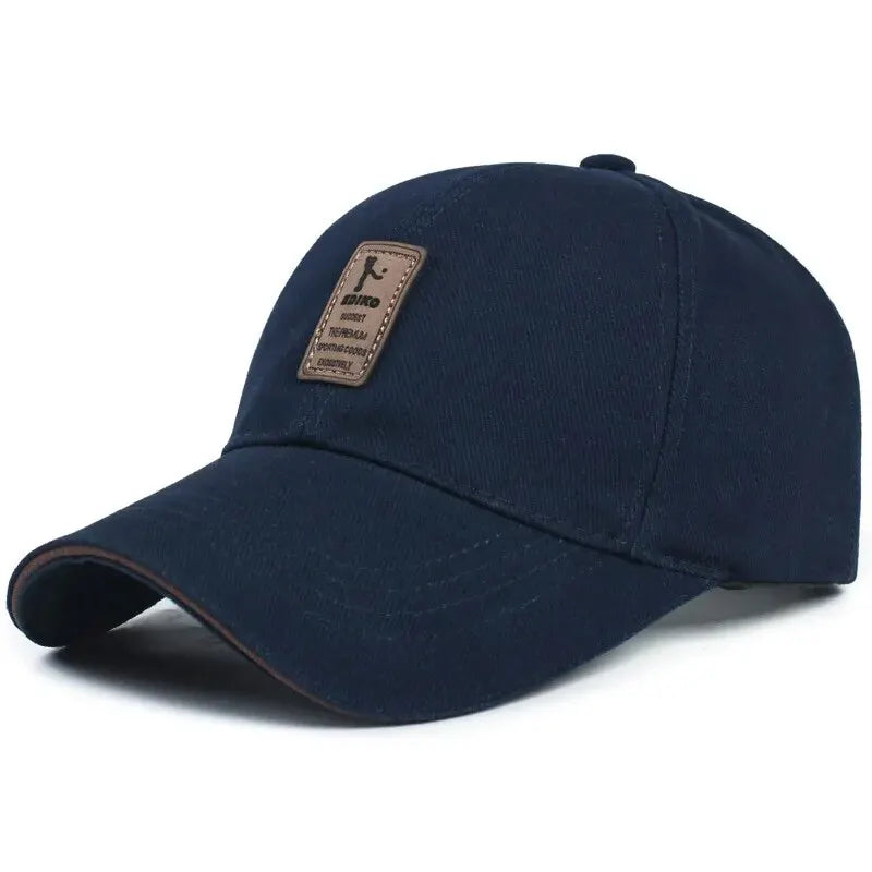 Men's Cotton Baseball Cap | Adjustable Sun Hat for Sports & Everyday Wear