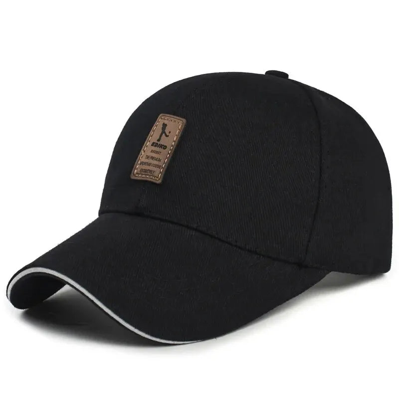 Men's Cotton Baseball Cap | Adjustable Sun Hat for Sports & Everyday Wear