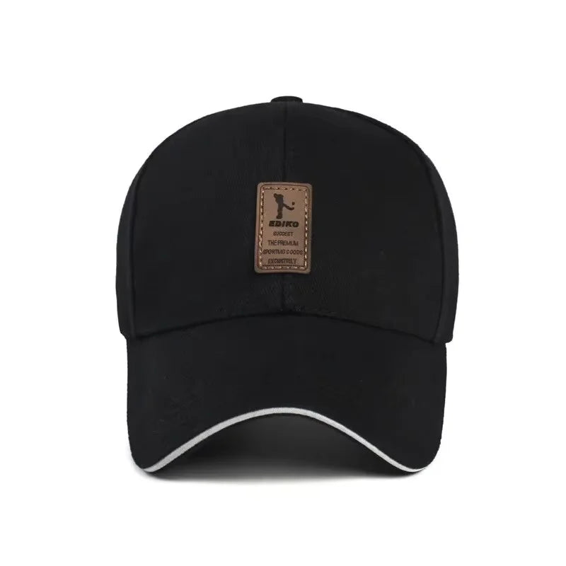 Men's Cotton Baseball Cap | Adjustable Sun Hat for Sports & Everyday Wear