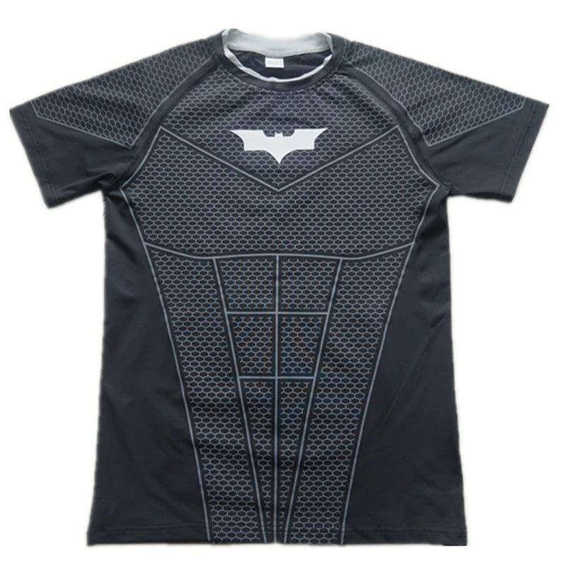Men's Compression Short-Sleeve Athletic T-Shirt | Quick-Dry Gym & Running Top
