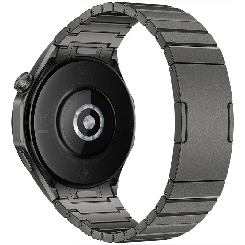 Mamiri-Store No-Gap Stainless Steel Band with Butterfly Buckle for Huawei Watch GT4 46mm