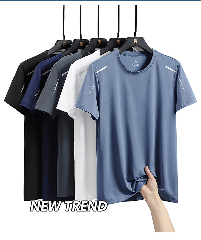 CHRLCK Men's Quick-Dry Outdoor T-Shirt | Breathable Running & Hiking Tee