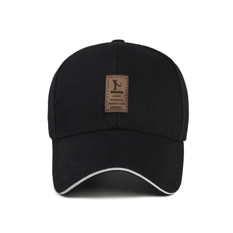 Men's Cotton Baseball Cap | Adjustable Sun Hat for Sports & Everyday Wear