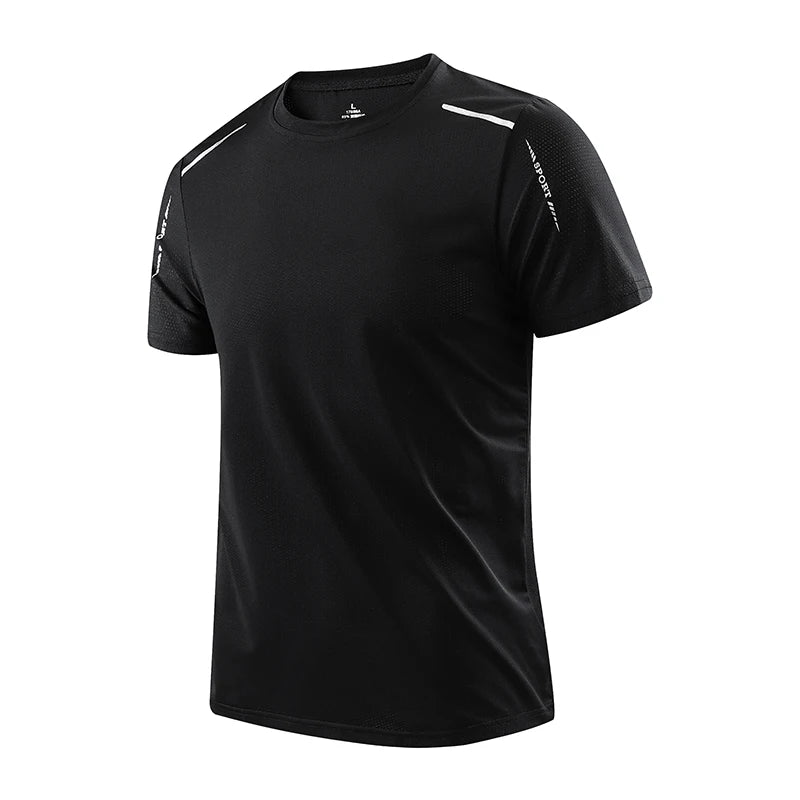 CHRLCK Men's Quick-Dry Outdoor T-Shirt | Breathable Running & Hiking Tee